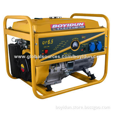 1-8KW gasoline electric generator CE, ISO certified